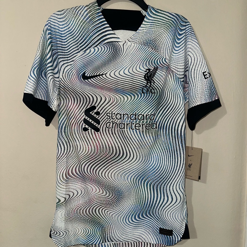 Nike Liverpool FC 2022/23 Match Away Men's $170  Soccer Jersey DN2708-101